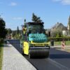 Ammann asfalto volas ARP 75 darbinė aplinka vaizdas iš priekio