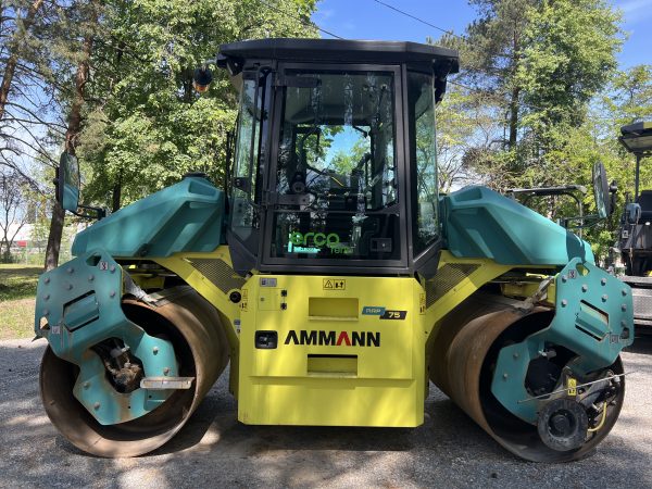 Naudotas Ammann ARP 75 asfalto volas iš šono
