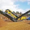 Mažai naudotas dviejų lygių sijotuvas Keestrack C4. Vaizdas iš šono