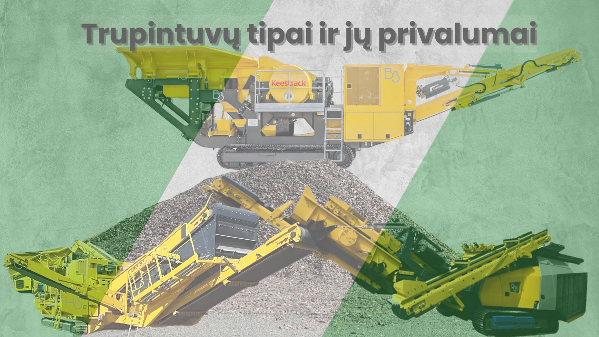 Kaip pasirinkti trupintuvą? Keestrack B3h, R3e, H4e trupintuvai